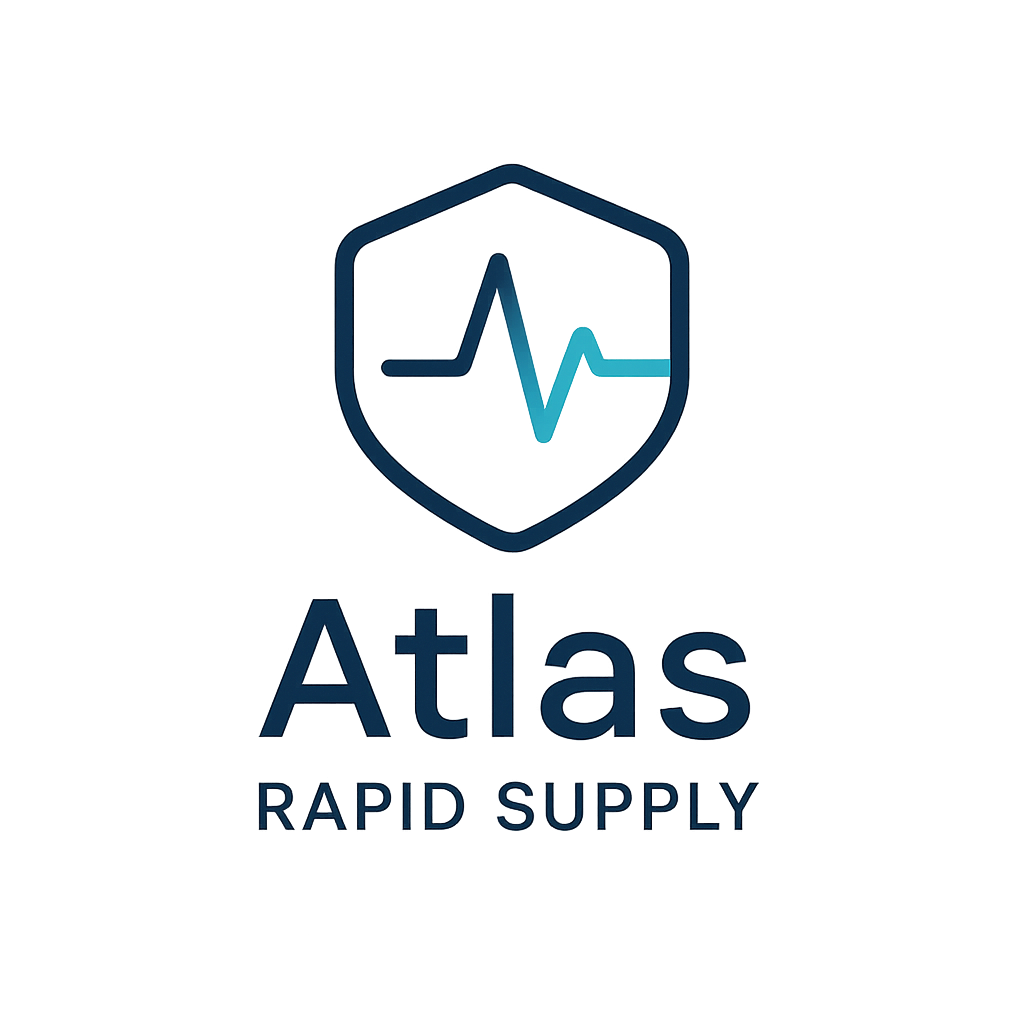 Atlas Rapid Supply pulse shield logo